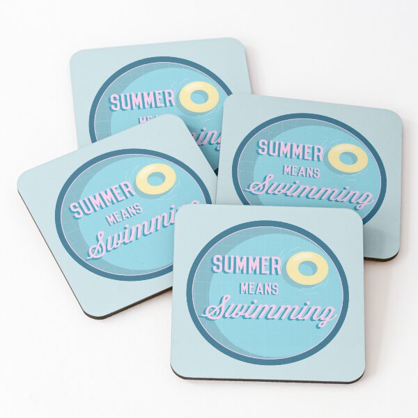 Item preview, Summer means swimming designed and sold by Luluprojects.