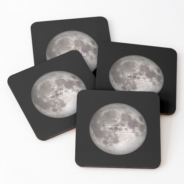 Item preview, Moon -- Planets Moons Solar System Education Series Set designed and sold by crossmark.