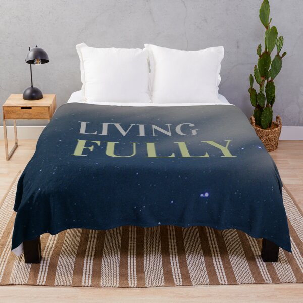 Item preview, Living Fully/Outer Space Stars Night Sky designed and sold by ShaunSandhu.