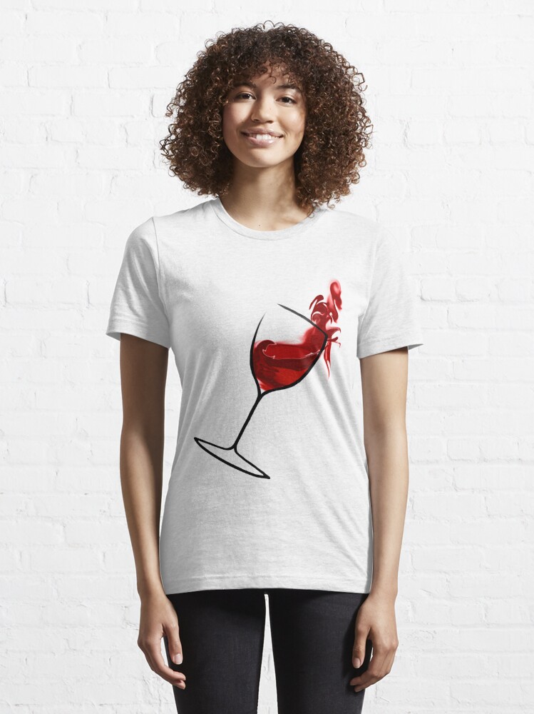 red wine shirt