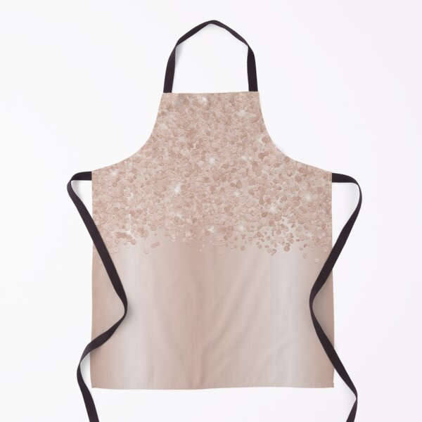Item preview, Girly Blush Pink Rose Gold Confetti designed and sold by Eng-Sun.