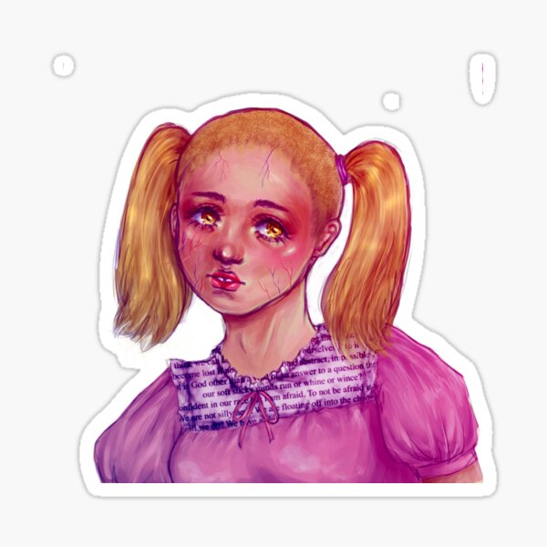Im Not Like Other Girls Im Scarier Sticker For Sale By Daddykouzou1416 Redbubble 