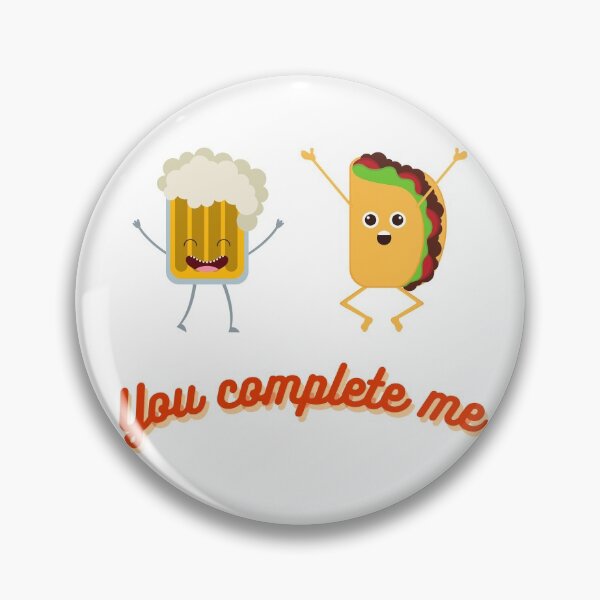 Artikelvorschau, Du bist meine Ergänzung, ich bin dein Taco und du mein Bier entworfen und verkauft von Georgeox.
