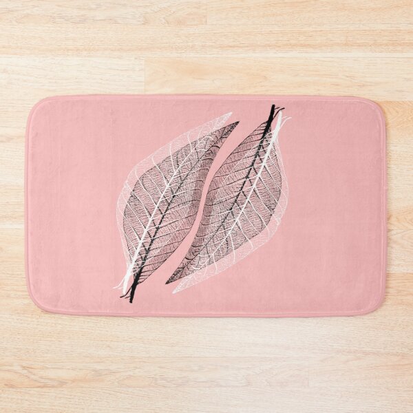 Item preview, Delicate leaves on pink designed and sold by Ninaeva.