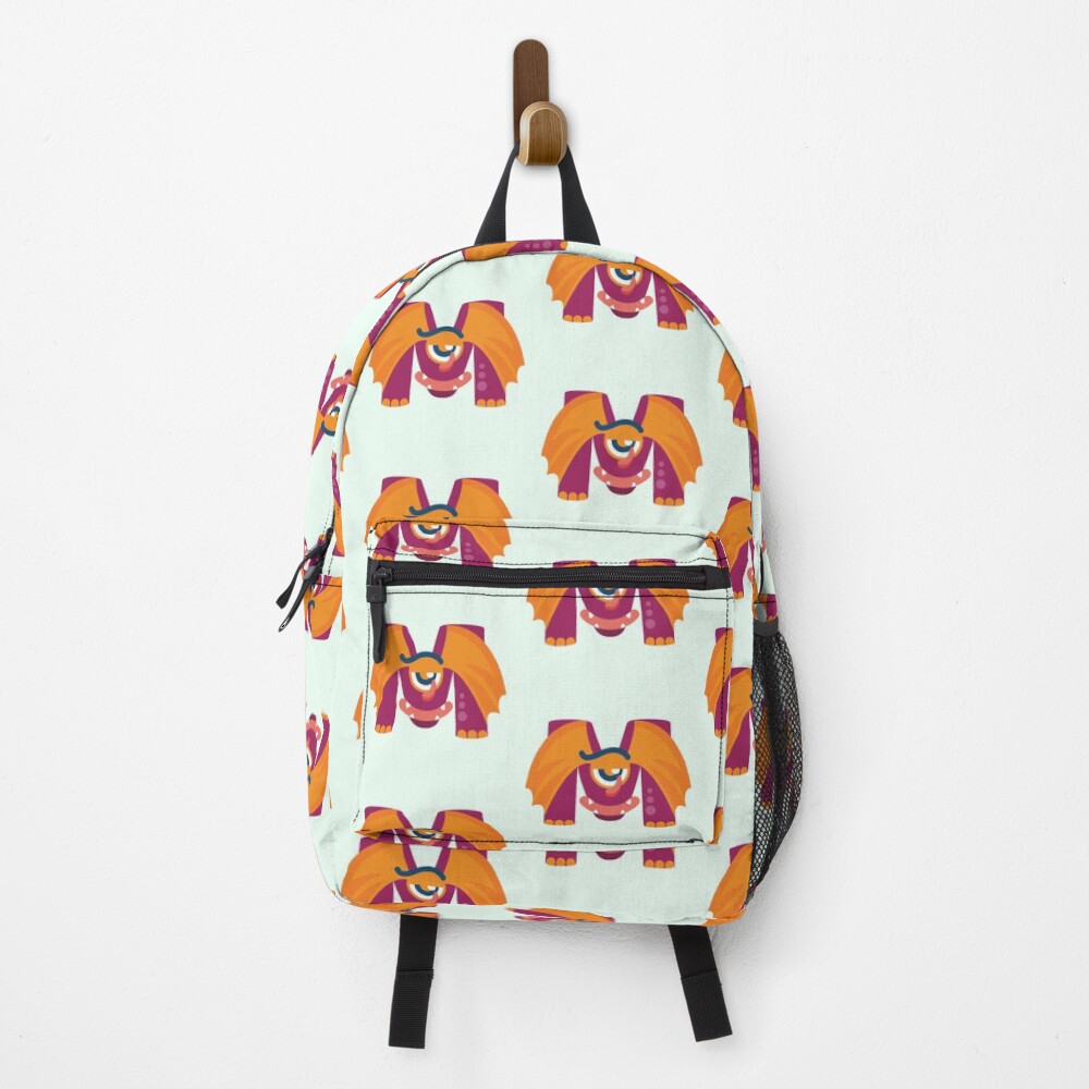 Vista previa del artículo con la obra «Mochila», diseñado y vendido por StickerChest.