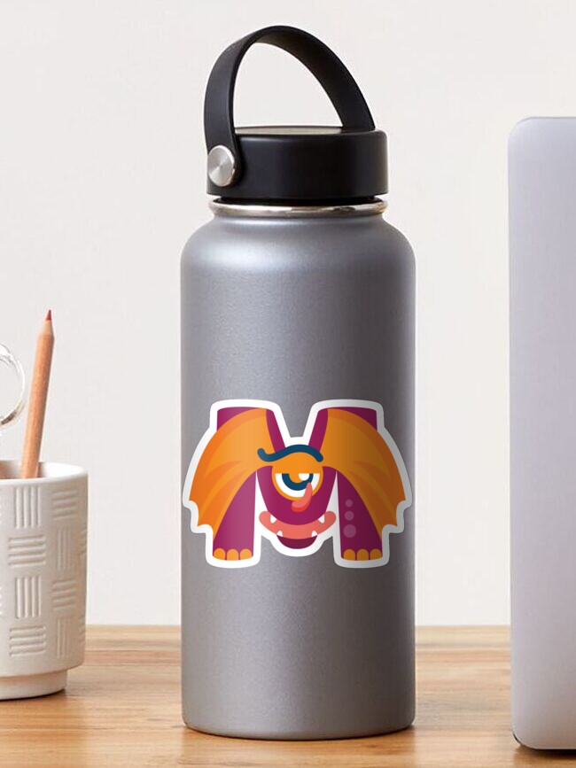 Imagen 1 de 3, Pegatina con la obra Monster ABC's (M), diseñada y vendida por StickerChest.