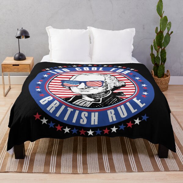 Item preview, Too Cool For British Rule - Funny America vintage USA Sunglasses Flag American Gift for Independence Day 4th of July. designed and sold by ALITOPRINCE.