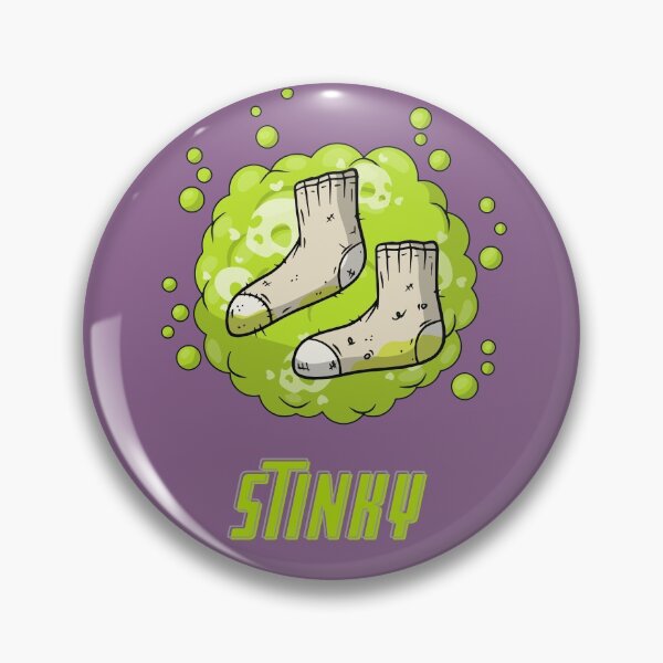 Item preview, Stinky Me Funny Uh Oh Stinky Socks designed and sold by Red-ElYoubi.