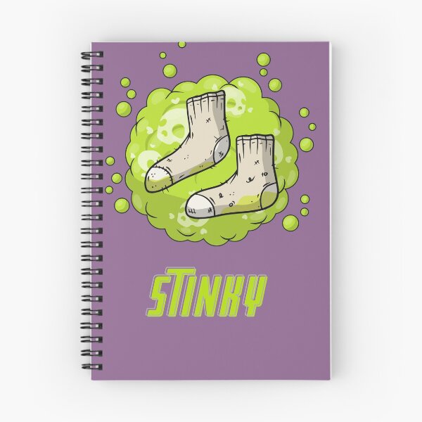 Item preview, Stinky Me Funny Uh Oh Stinky Socks designed and sold by Red-ElYoubi.