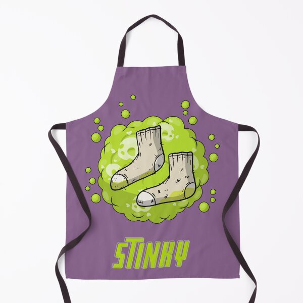 Item preview, Stinky Me Funny Uh Oh Stinky Socks designed and sold by Red-ElYoubi.