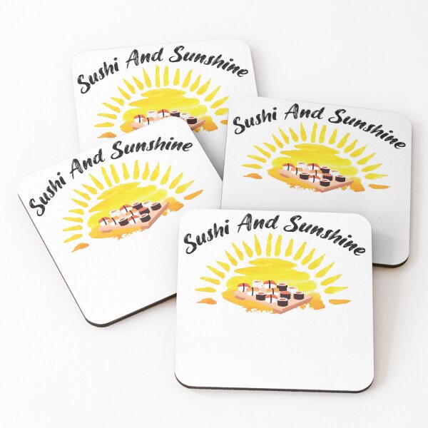 Item preview, Sushi And Sunshine Vintage Sunset Summer Beach food, Sushi and Sunshine Vintage Retro Summer, BestSeller | Best Quality | Trending designed and sold by RE PIXEL.