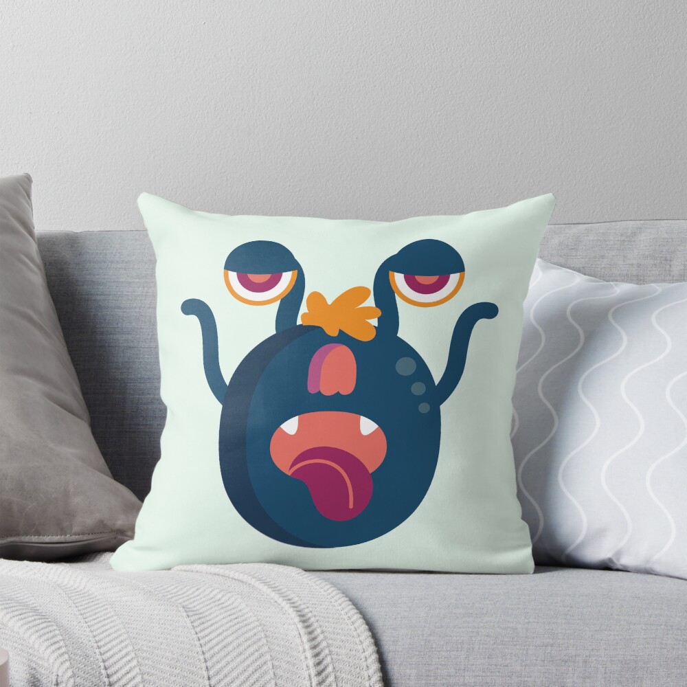 Vista previa del artículo con la obra «Cojín», diseñado y vendido por StickerChest.