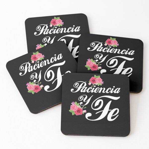 Item preview, paciencia y fe designed and sold by DesignerFollow.