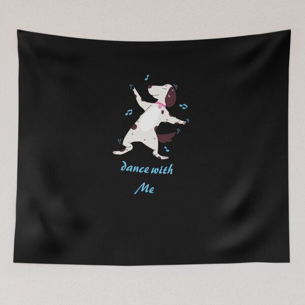 Item preview, Dance with me funny design for dancing dog designed and sold by coolt-sherit.