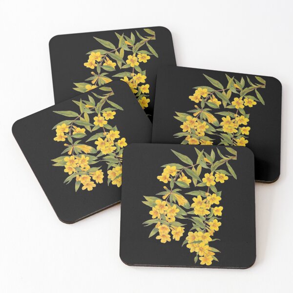 Item preview, Yellow Wildflowers Botanical Print designed and sold by Veriepear.