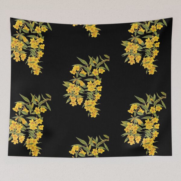 Item preview, Yellow Wildflowers Botanical Print designed and sold by Veriepear.
