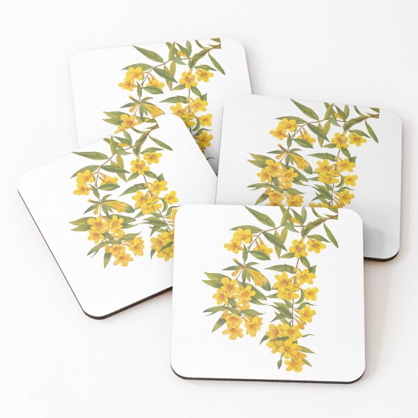 Item preview, Yellow Wildflowers Botanical Print designed and sold by Veriepear.