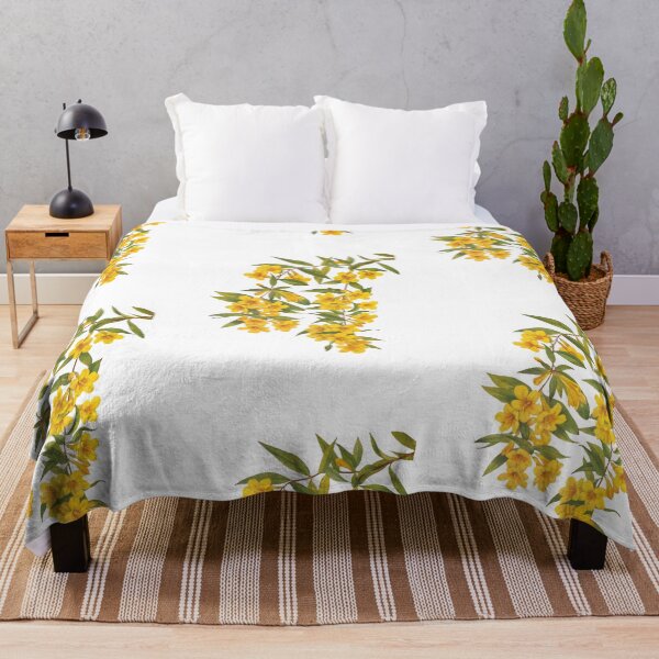 Item preview, Yellow Wildflowers Botanical Print designed and sold by Veriepear.