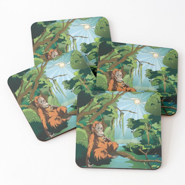 Item preview, Orangutan and spread designed and sold by asamijess.