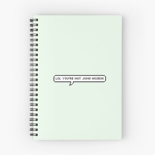 Item preview, JHOPE - notebook designed and sold by mbtae.