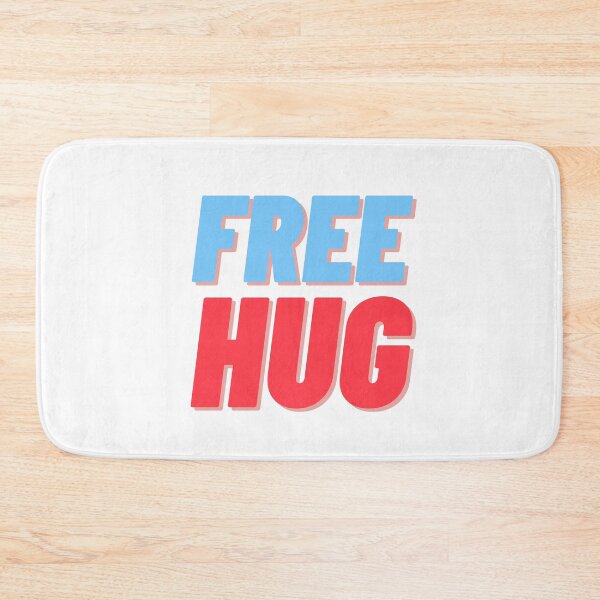 Item preview, FREE HUG quote with white background designed and sold by petertogetherz.