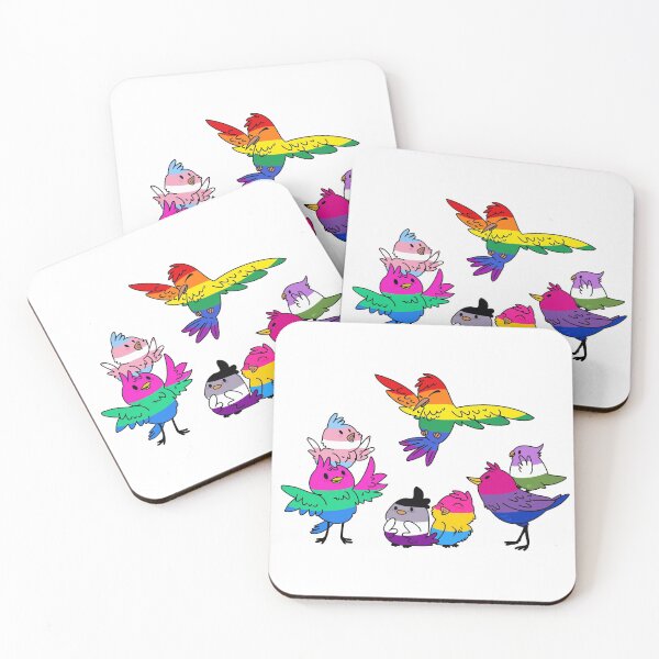 Item preview, LGBTQ+ Birds designed and sold by yktv-kloi.