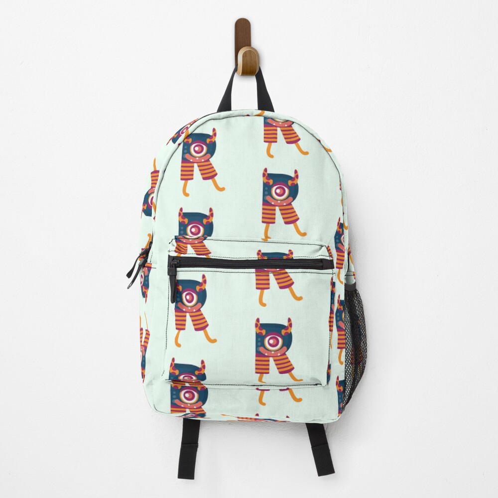 Vista previa del artículo con la obra «Mochila», diseñado y vendido por StickerChest.
