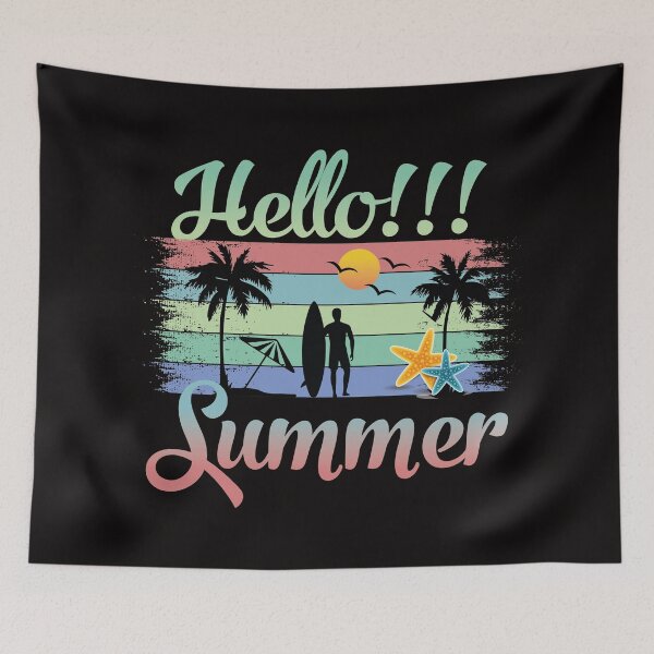 Item preview, Hello Summer designed and sold by ADAMYASS.