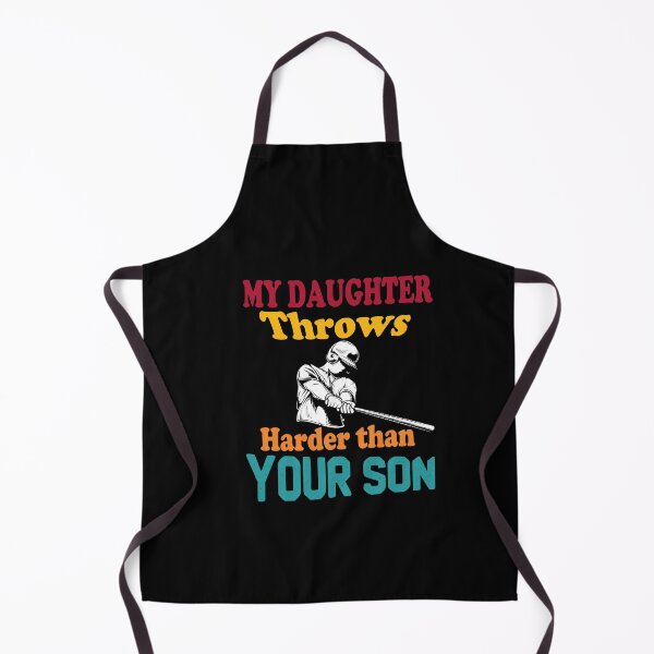 Item preview, My Daughter Throws Harder Than Your Son, Funny Softball Saying Gift For Daughter Who loves Softball designed and sold by Rassitni.
