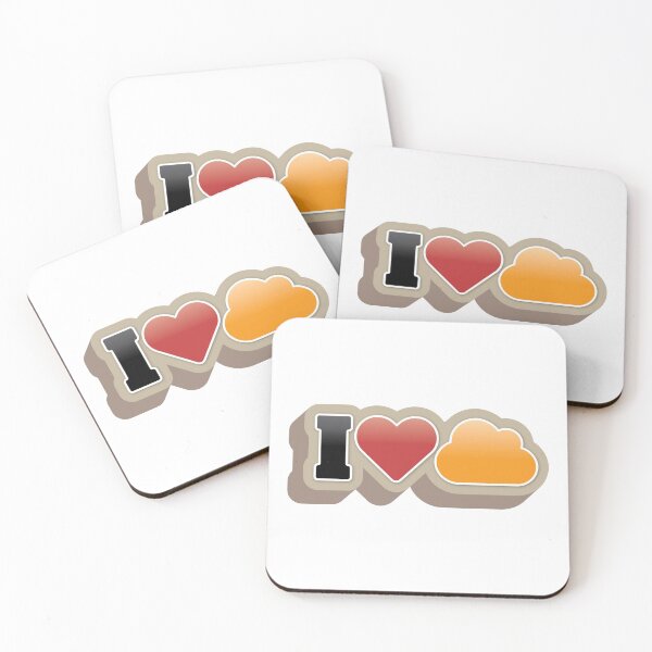 Item preview, I Love the Cloud - AWS Orange designed and sold by Tech-e-Tees.
