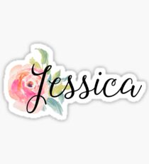 Jessica Custom Name Sticker