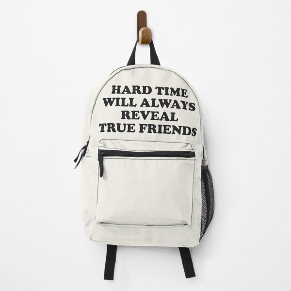 Item preview, Hard Time will always reveal true friends - Black / White designed and sold by Africanism.
