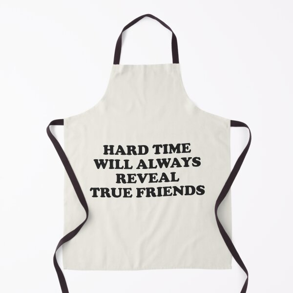 Item preview, Hard Time will always reveal true friends - Black / White designed and sold by Africanism.