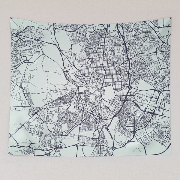 Item preview, Madrid City designed and sold by PostersProf1.
