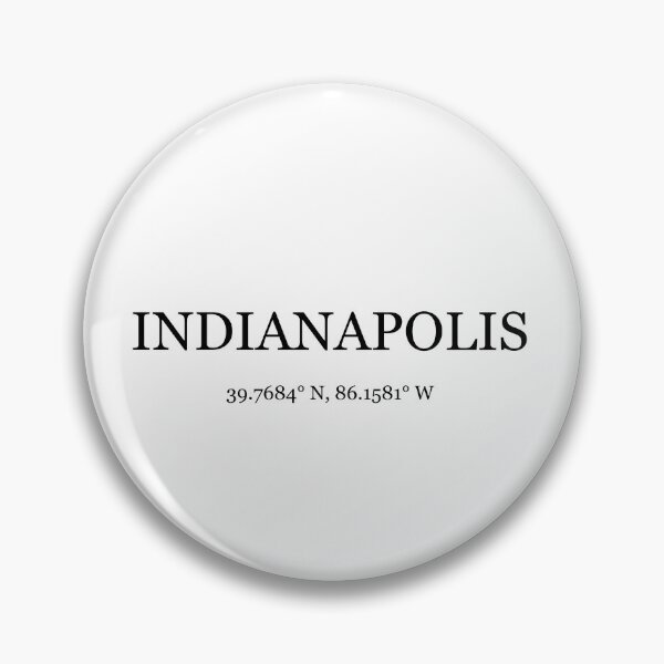 Item preview, Indianapolis, Indiana Coordinates designed and sold by BellaHope1.
