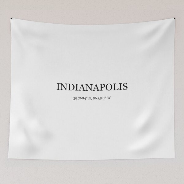 Item preview, Indianapolis, Indiana Coordinates designed and sold by BellaHope1.
