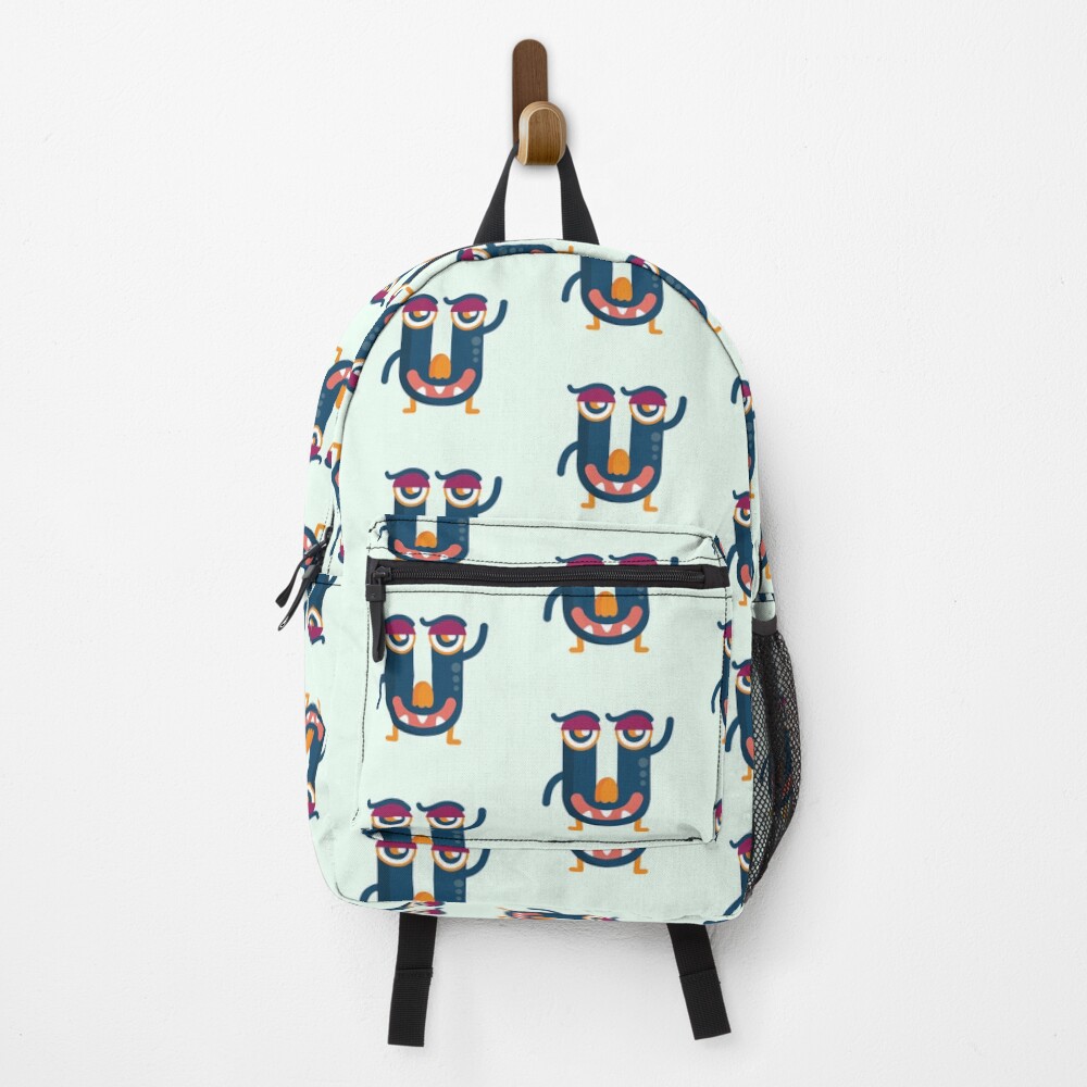 Vista previa del artículo con la obra «Mochila», diseñado y vendido por StickerChest.
