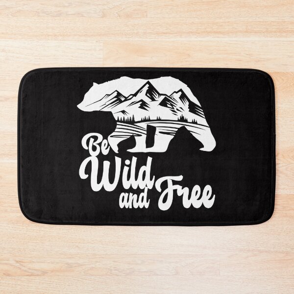 Item preview, Be Wild and free Bear Graphic Camping Out door Shirt designed and sold by Adhiambo.