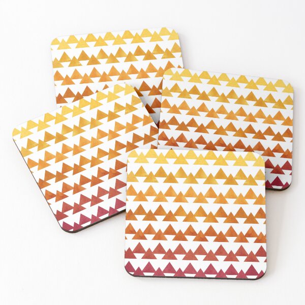 Item preview, Warm Colors Abstract Gradient Geometric  designed and sold by komila.