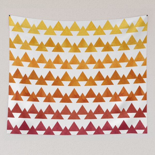 Item preview, Warm Colors Abstract Gradient Geometric  designed and sold by komila.