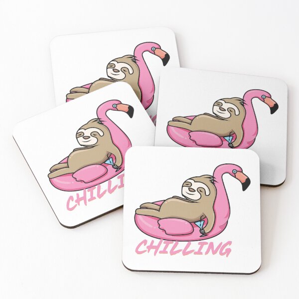 Item preview, Chilling Sloth holiday designed and sold by PinkArtDesigns.
