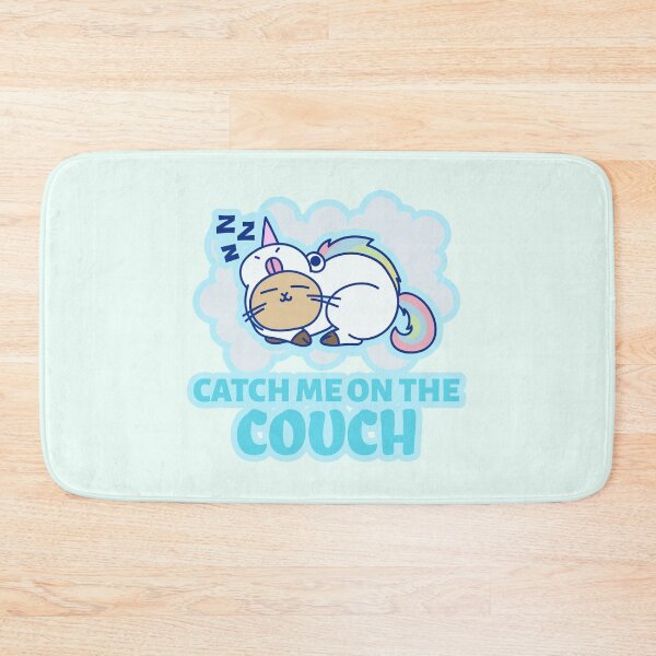 Item preview, Pink Unicorn Laptop. Unicorn Cat. Catch me on the Couch.  designed and sold by TheGoToStore.