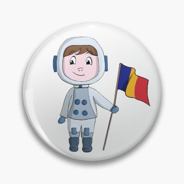 Item preview, Little spacey astronaut - Romania designed and sold by CuriousCookie.