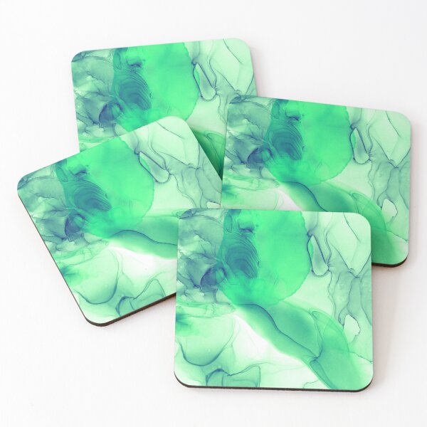 Item preview, Green Marble Watercolor designed and sold by Designs By YL.