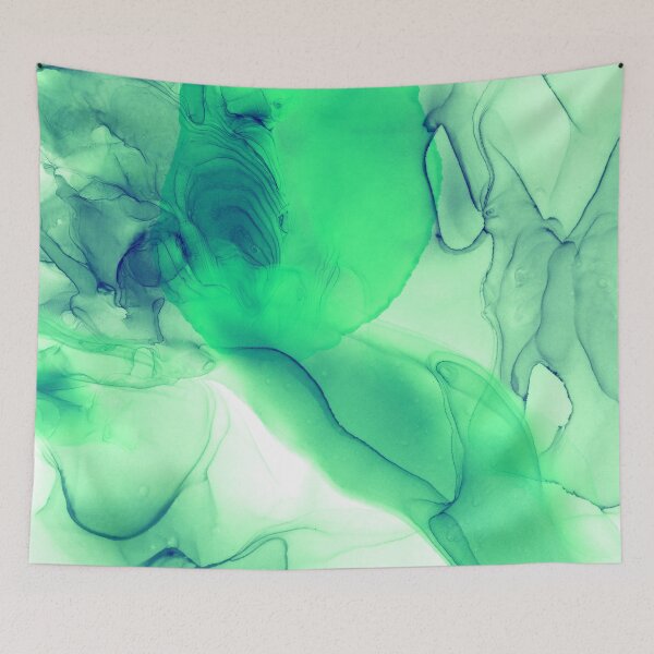 Item preview, Green Marble Watercolor designed and sold by Designs By YL.