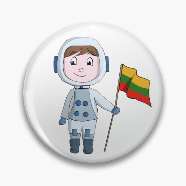 Item preview, Little spacey astronaut - Lithuania designed and sold by CuriousCookie.