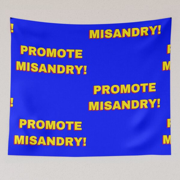 Item preview, PROMOTE MISANDRY! designed and sold by strawberryseeds.