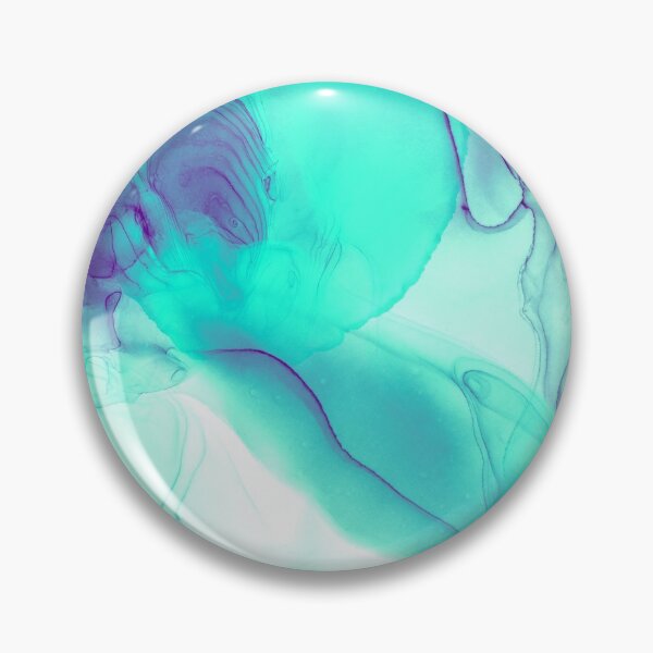 Item preview, Teal Marble Watercolor designed and sold by Designs By YL.