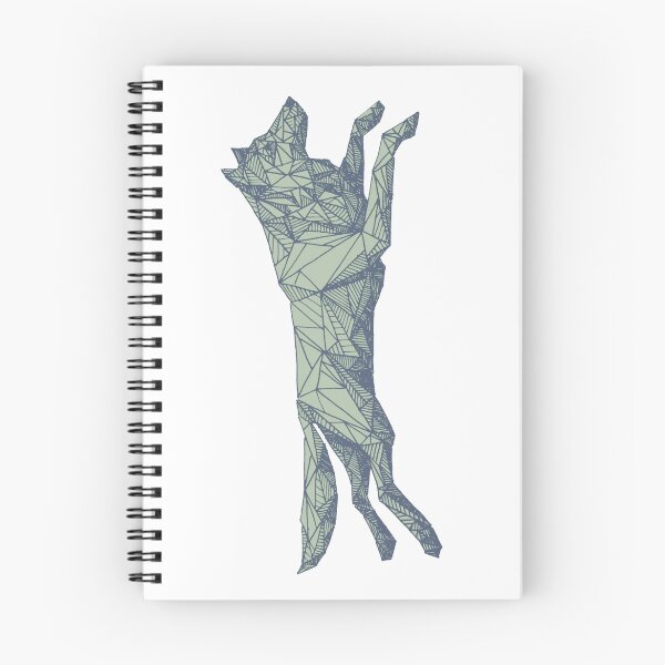 Item preview, Triangulated Wolf - Green designed and sold by McBethAllen.