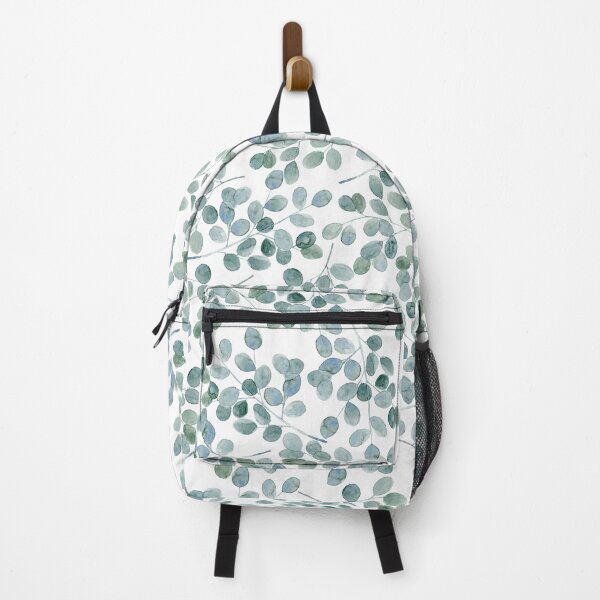Item preview, Watercolor Eucalyptus Leaves Pattern designed and sold by komila.